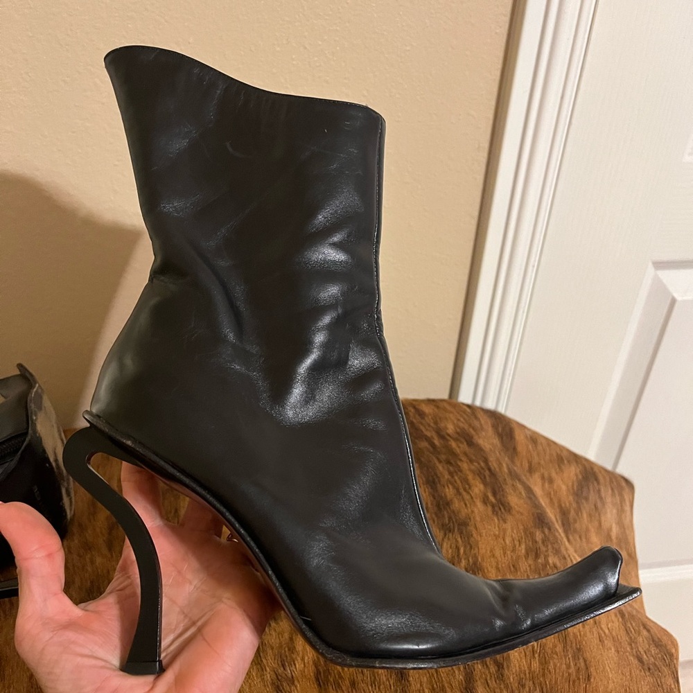 Vero Cuoio Italian Leather Boots Parisi & Nadalini - Picture 9 of 11